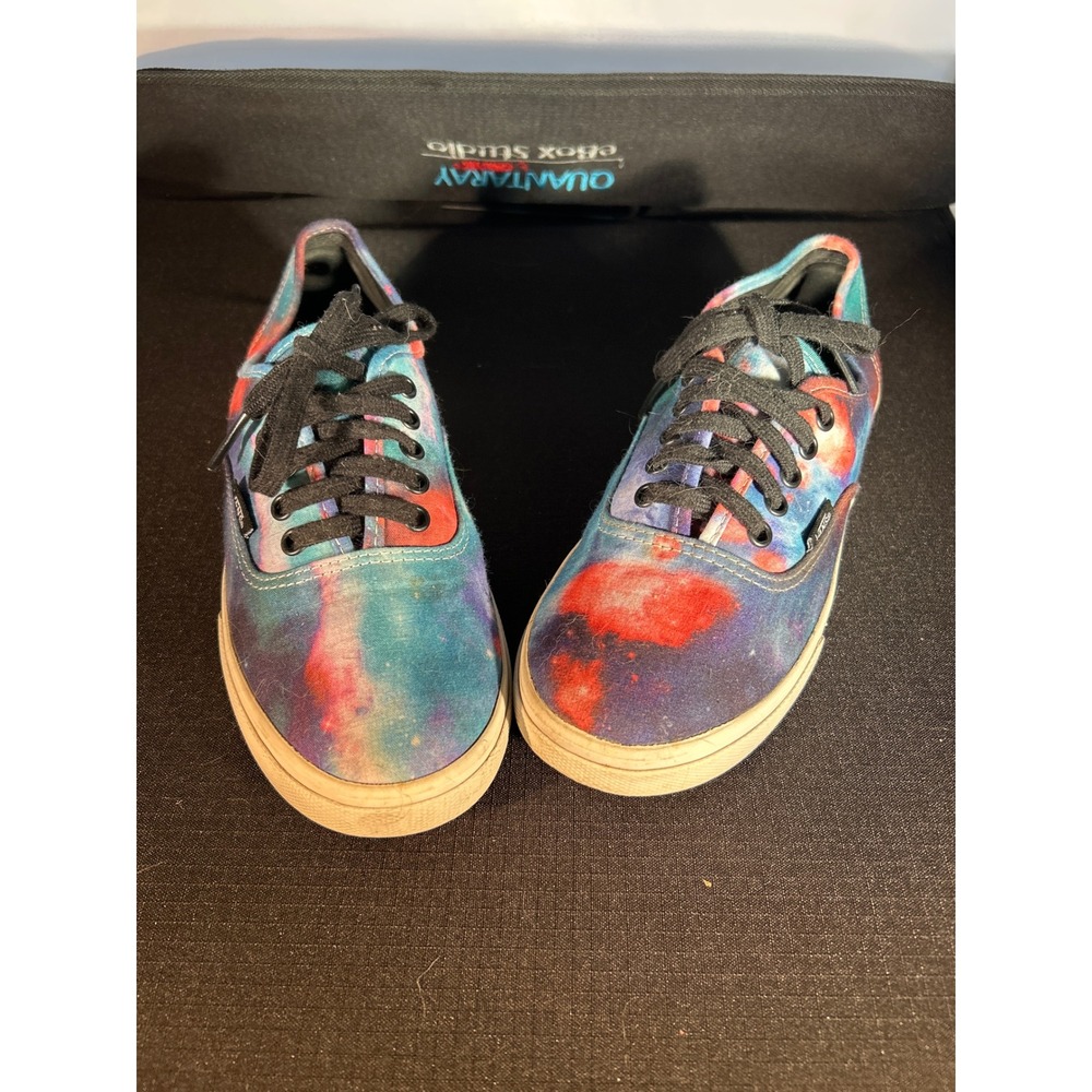 Vans Authentic Galaxy Nebula Space Tie Dye Low Top Sneakers Shoes Women's‎